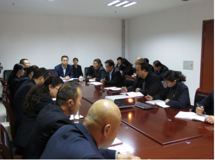 集團(tuán)黨委成員、紀(jì)委書記李志明來(lái)我司宣講黨的十九大精神