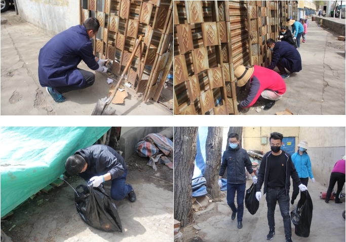 中共青海省第三建筑工程有限公司支部委員會(huì)開展&ldquo;黨旗領(lǐng)航，愛衛(wèi)同行&rdquo;主題黨日活動(dòng)